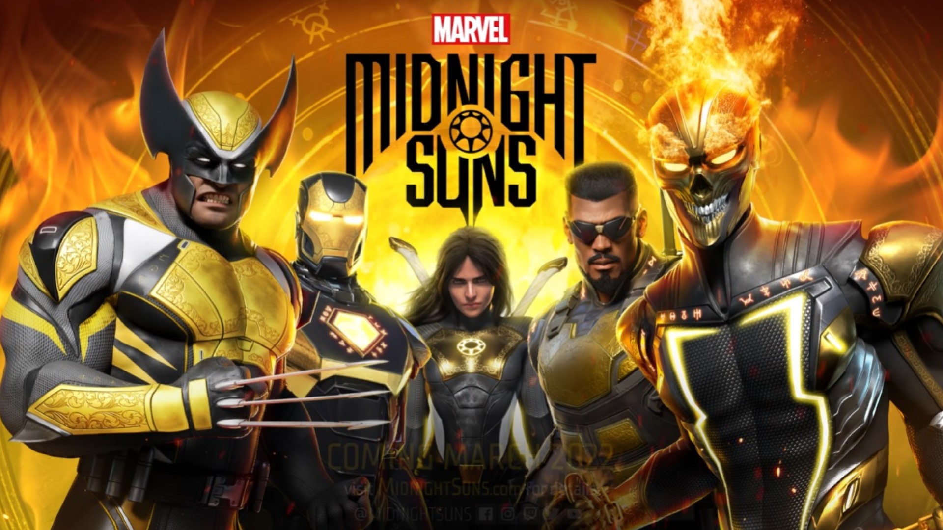 بازی جدید مارول به نام Midnight Suns معرفی شد