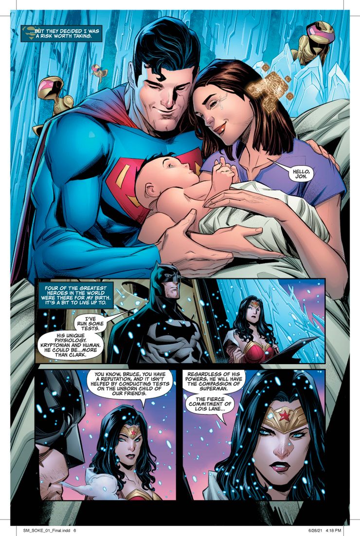 تفاوت سوپرمن و پسرش