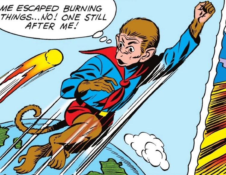 شماره ۸ همکارهای سوپرمن Beppo The Super Monkey