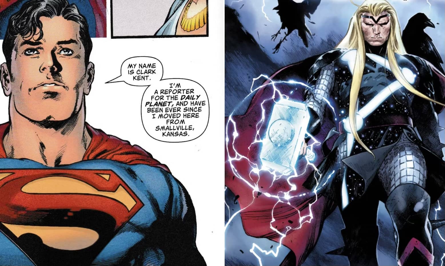 سوپرمن و ثور 