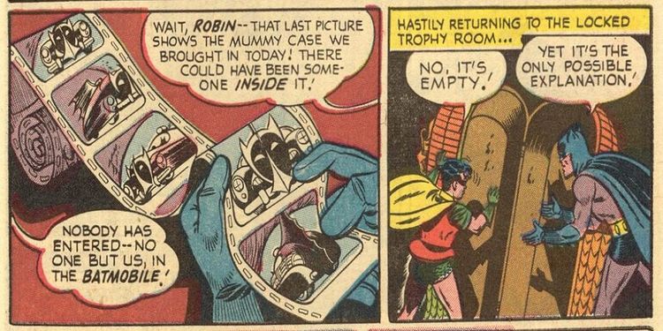 A Sarcophagus That Was Given To Them Was Kept After A Villain Tried To Sneak Into The Batcave With It