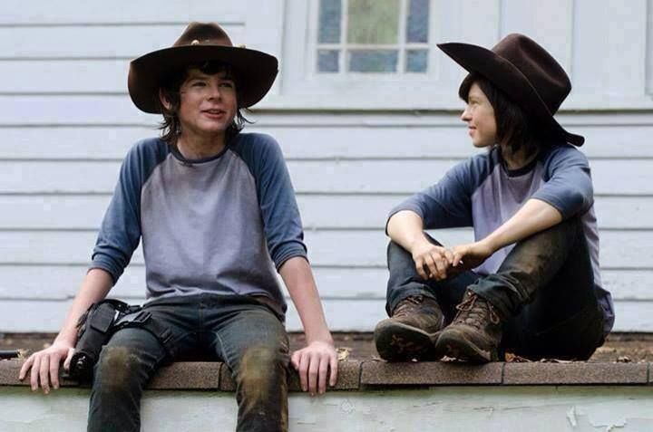 Chandler Riggs’ Stunt Double is a Woman